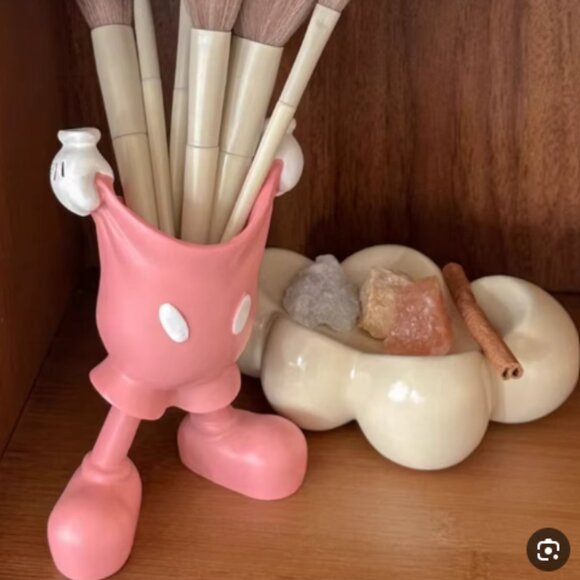 Other - Cute Mouse Pen Holder for Desk, Mickey Mouse Vase Makeup Brush Holder, Birthday